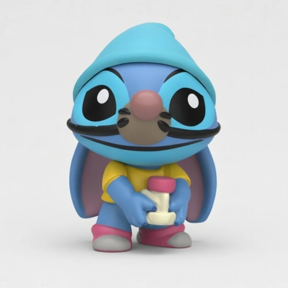 Disney Stitch Toy In GusGus Costume Mini Mystery Funko Small